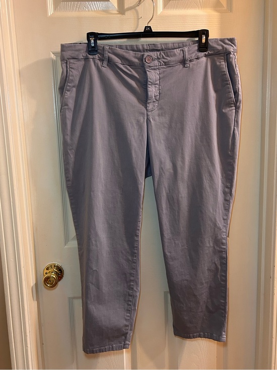 Kut from the Kloth Pants - Kut from the Kloth Gray Straight-Leg Pants